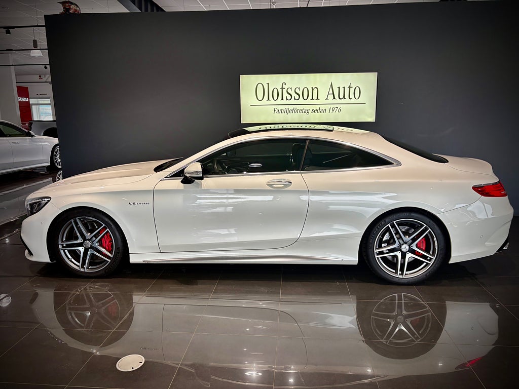 Mercedes-Benz S 63 AMG 4MATIC Coupé Värmare HUD Burmester 585 hk - bild 2