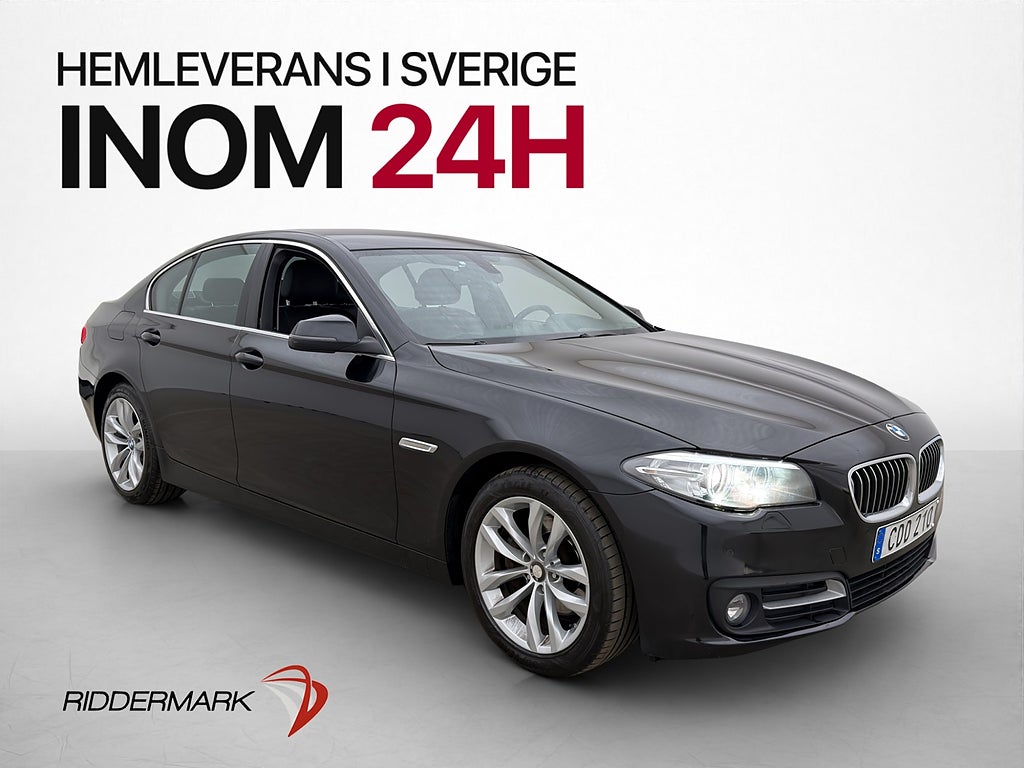 BMW 520 d xDrive 190hk B-Kamera Navi Skinn Drag