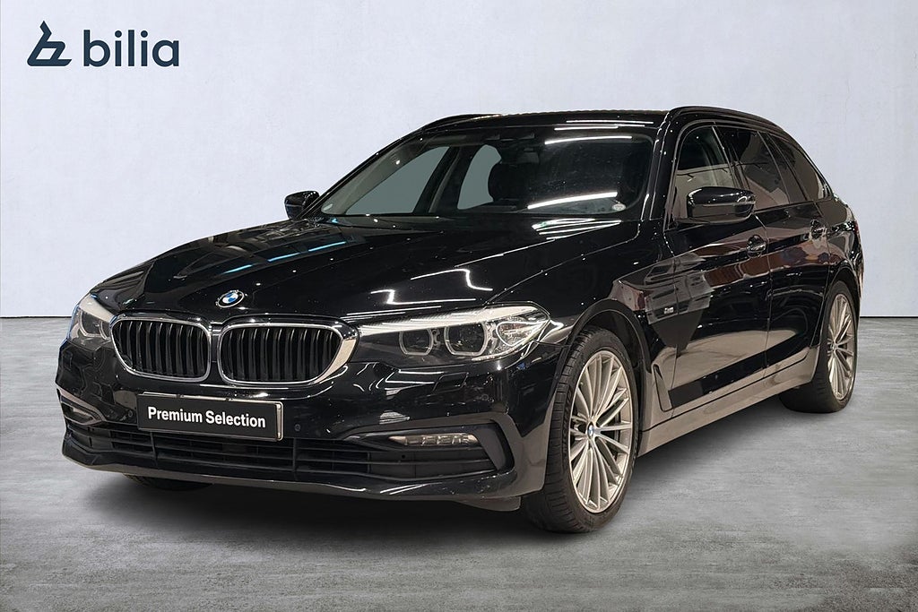 BMW 520 d Aut Touring Sport Line | Värmare | H&K | Head-up 