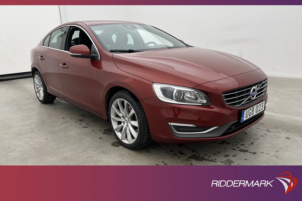 Volvo S60 D4 Momentum VOC Värmare Navi Sensorer Rattvärme