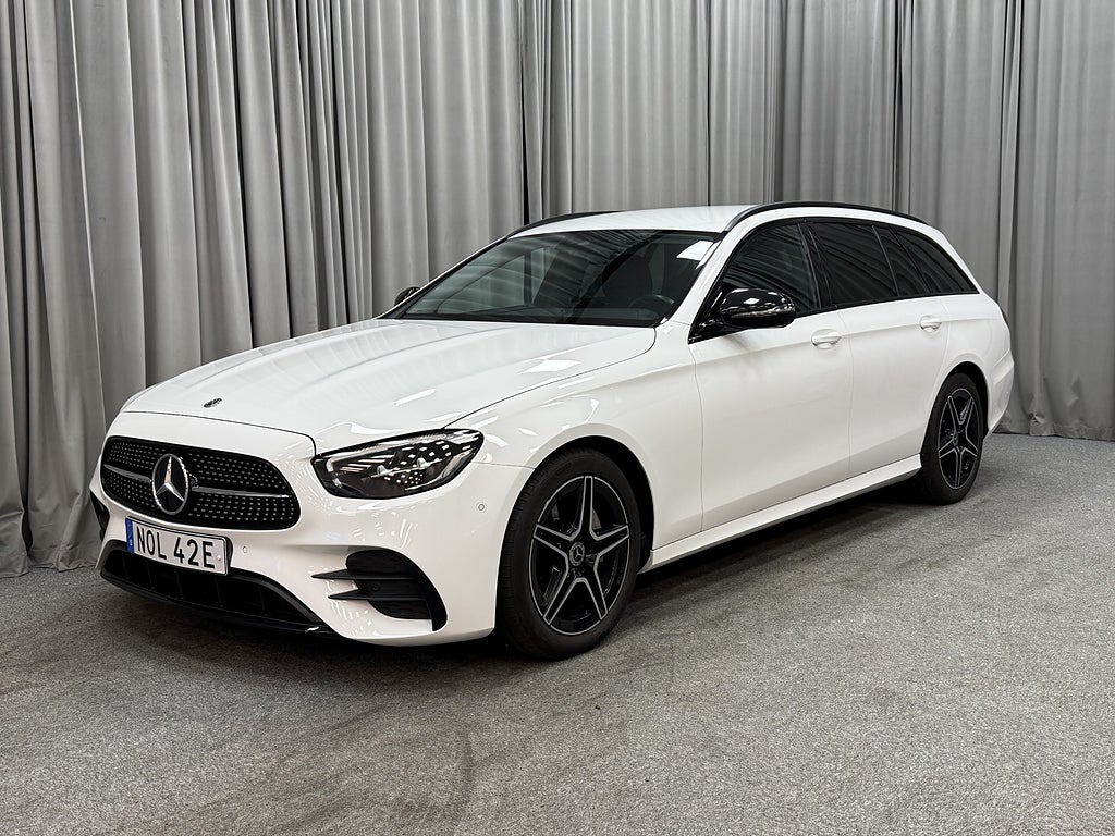 Mercedes-Benz E220 d 220 d 194HK AMG Kombi Aut Drag/Navi/Nyservad/1 Brukare