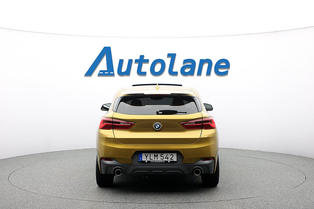 BMW X2 xDrive20d M Sport, Panorama, Dragkrok, HUD, Skinn 190hk
