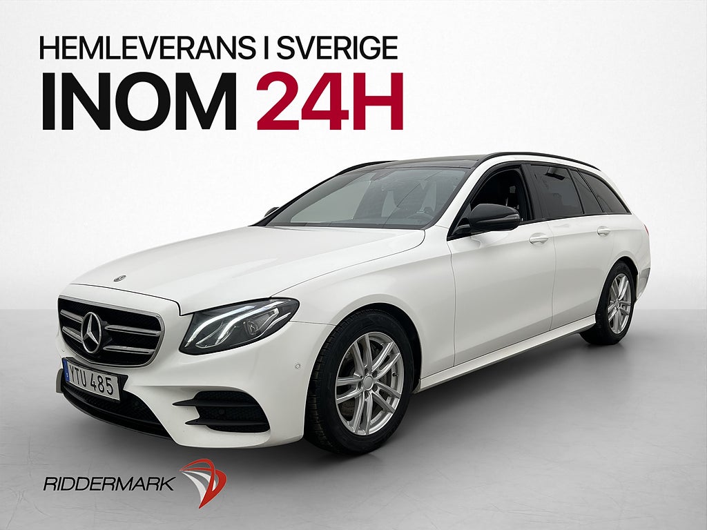 Mercedes-Benz E 200 T AMG Night Pano Wide Kamera Navi Drag