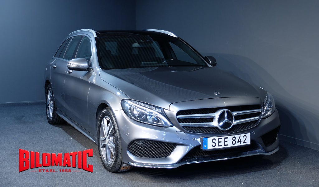Mercedes-Benz C 180 T AUT Panorama Skinn AMG-Line Touring