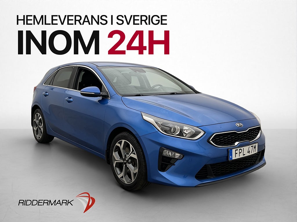 Kia Ceed 1.4 T-GDI 140hk Advance Plus Navi Kamera Carplay