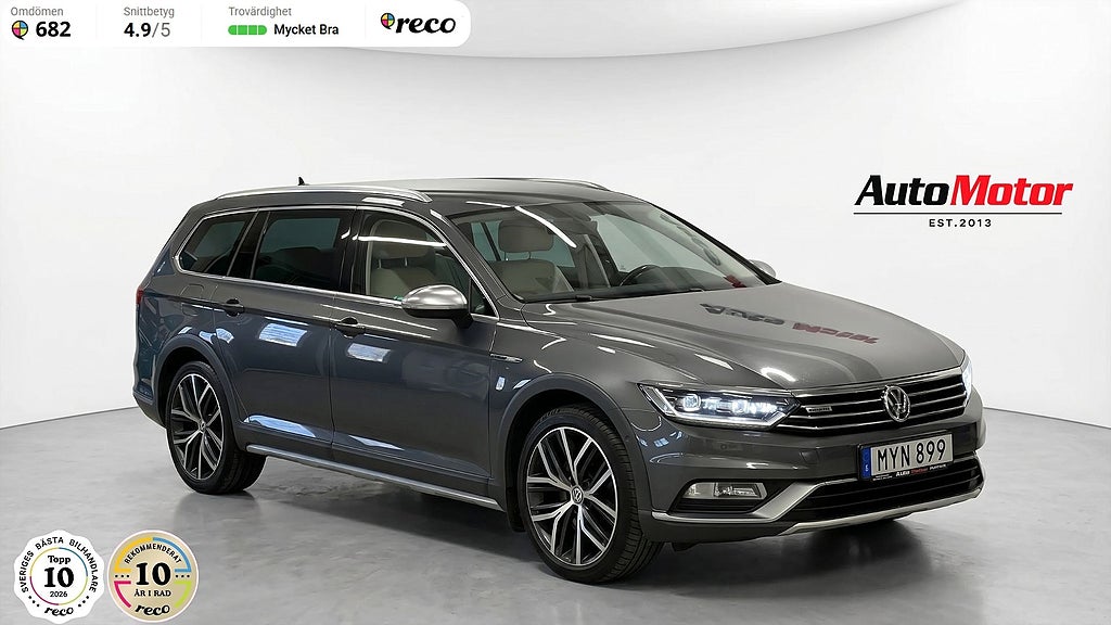 Volkswagen Passat Alltrack 2.0 TDI 4Motion 240hk Nybytt kamrem