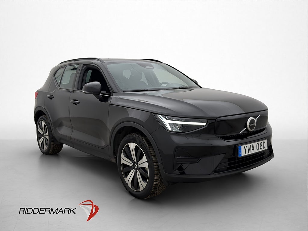Volvo XC40 Twin Motor Core Värmepump Kamera Navi Drag MOMS