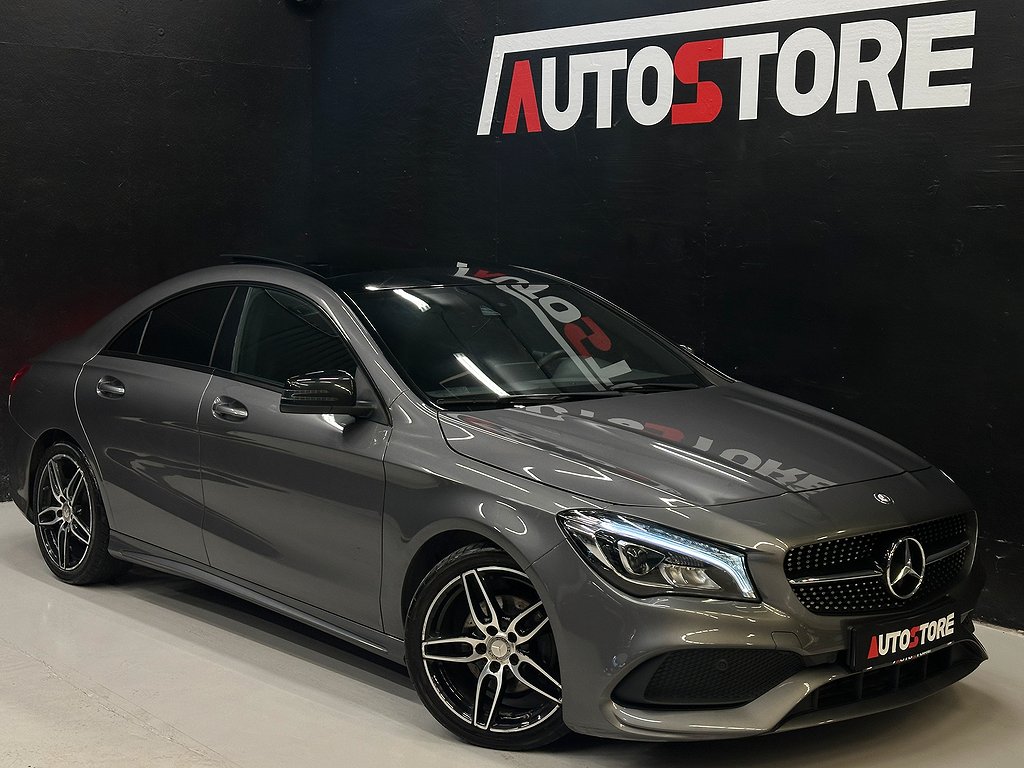 Mercedes-Benz CLA 200 d 7G AMG Sport Pano Night Värmare Spec Euro 6