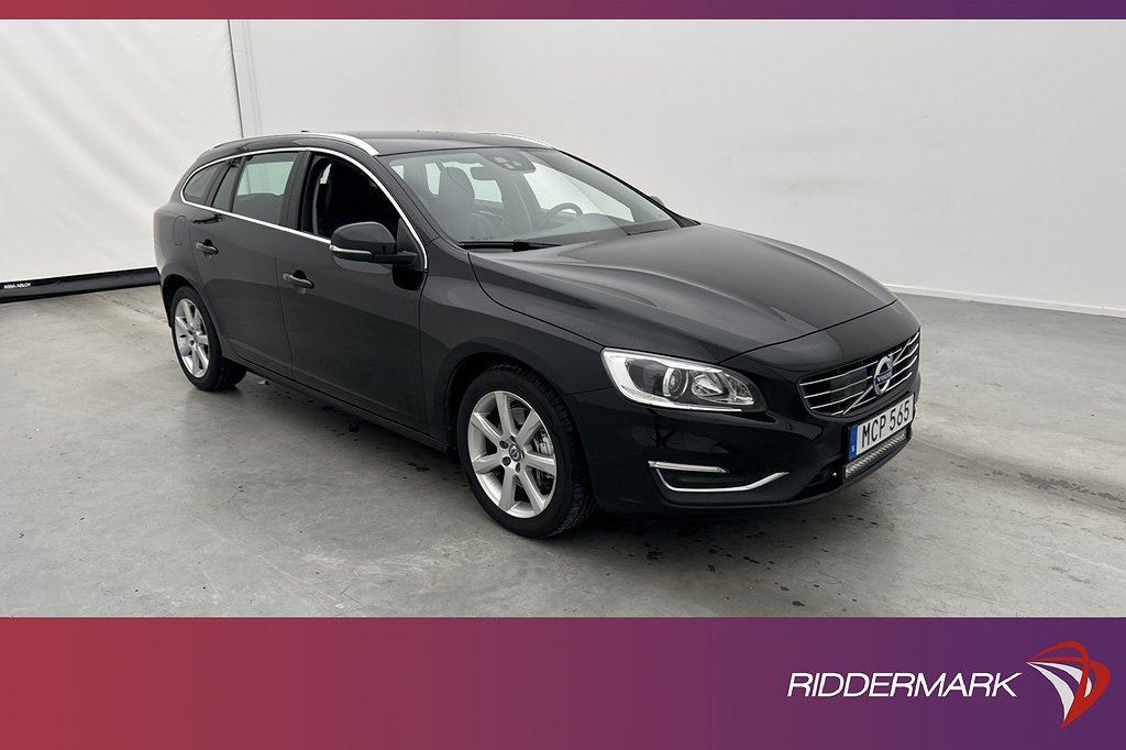 Volvo V60 D4 AWD 190hk Summum VOC Värm Sensorer BLIS Drag