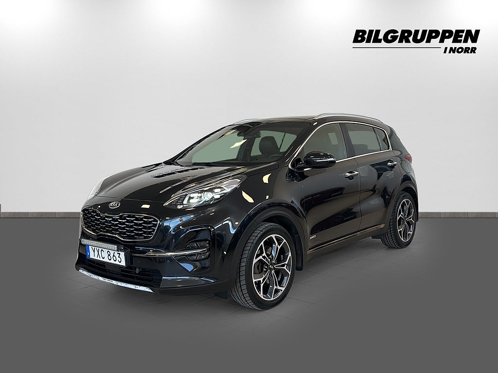 Kia Sportage  1,6T-GDi AWD GT-Line (V-Hjul/Drag/M-Värmare) 