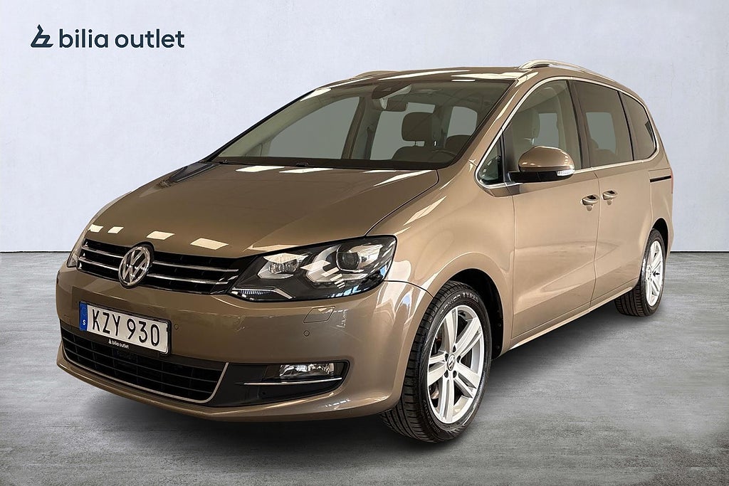 Volkswagen Sharan 2.0 TDI 4M Premiumpaket 7-Sits B-kam Drag