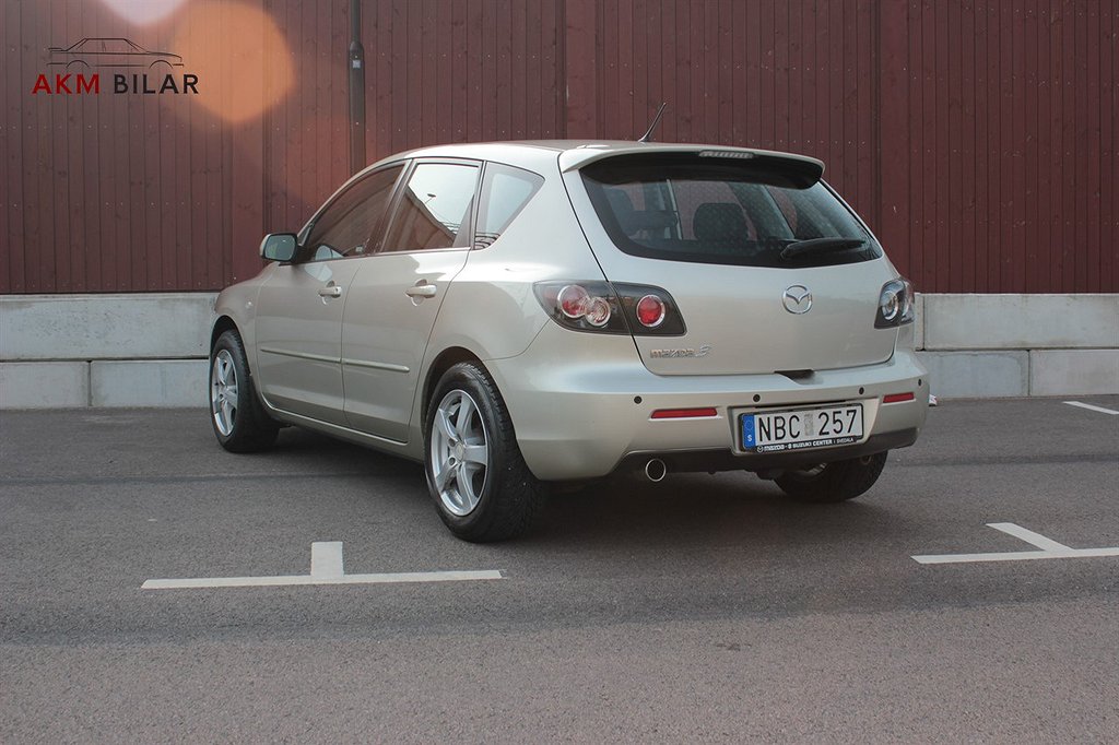 Mazda 3 Sport 2.0 MZR Manuell, 150hk, P-Sensor, Farthållare