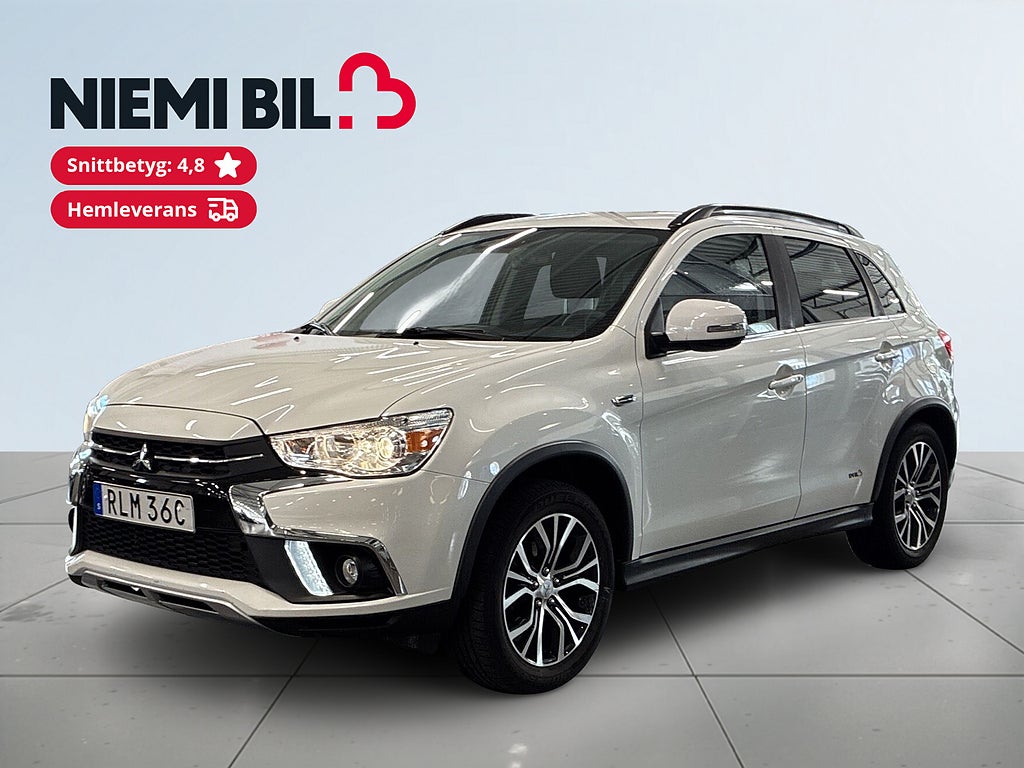 Mitsubishi ASX 1.6 MIVEC S&V-hjul/Kamera/Farthållare/BT/Sätesvärme