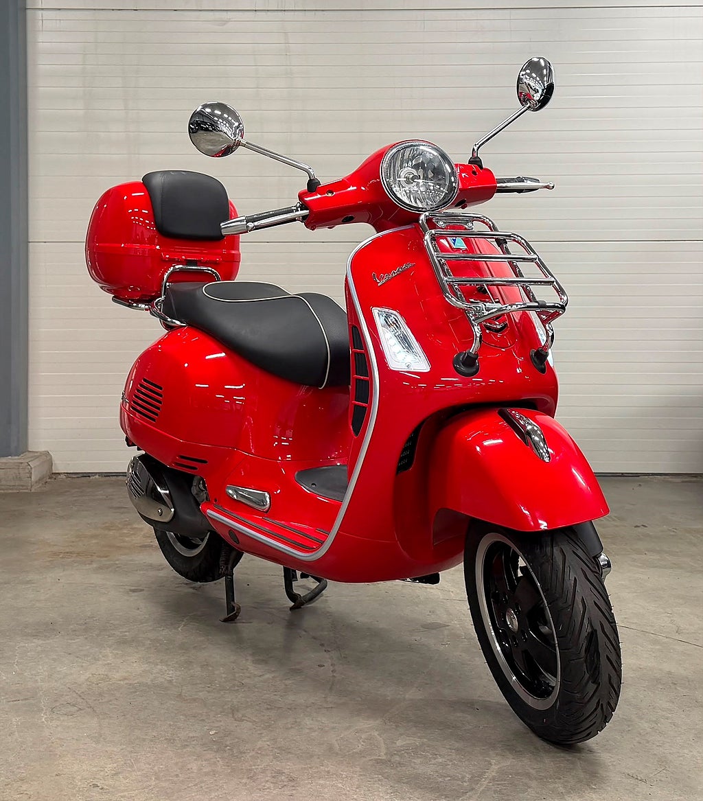 Vespa gts-300-e4 Piaggio Vespa GTS 300 Väska, Hållare, LÅG MIL, Topcas