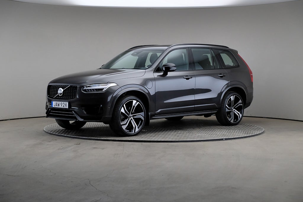 Volvo XC90 T8 Plug-In AWD 456hk Ultra Dark Edition Läder Pano B&W 7-sits