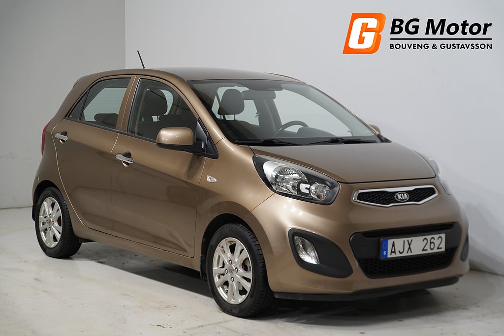 Kia Picanto 5-dörrar 1.0 68HK Rattvärme/Låg-skatt