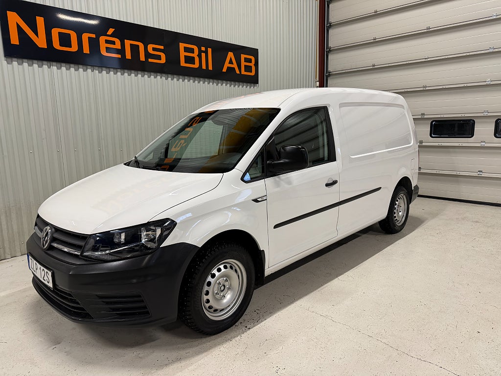 Volkswagen Caddy Maxi 2.0 TDI 102Hk D-VÄRMARE LEASBAR 1 ÄGARE Euro 6