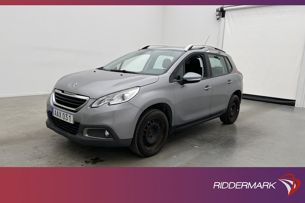 Peugeot 2008 1.2 82hk Active Två-Bruk M&K-Värmare Sensorer