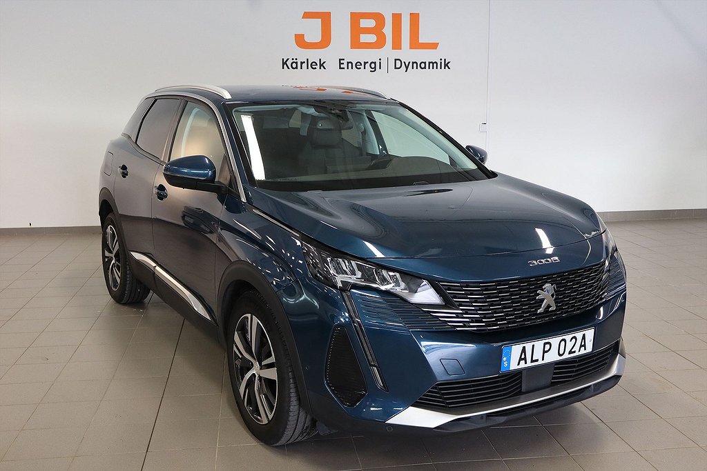 Peugeot 3008 Allure Pack 1.2 PureTech 130hk Aut - BACKKAMERA