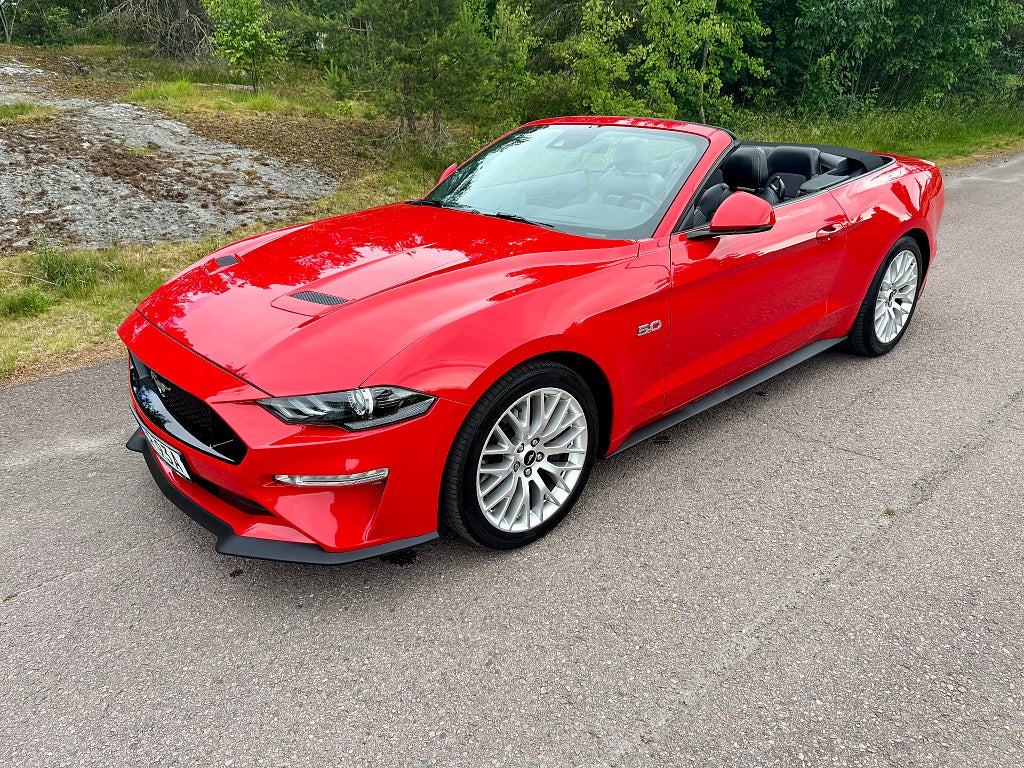 Ford Mustang GT Convertible GT Euro 6 Svensksåld