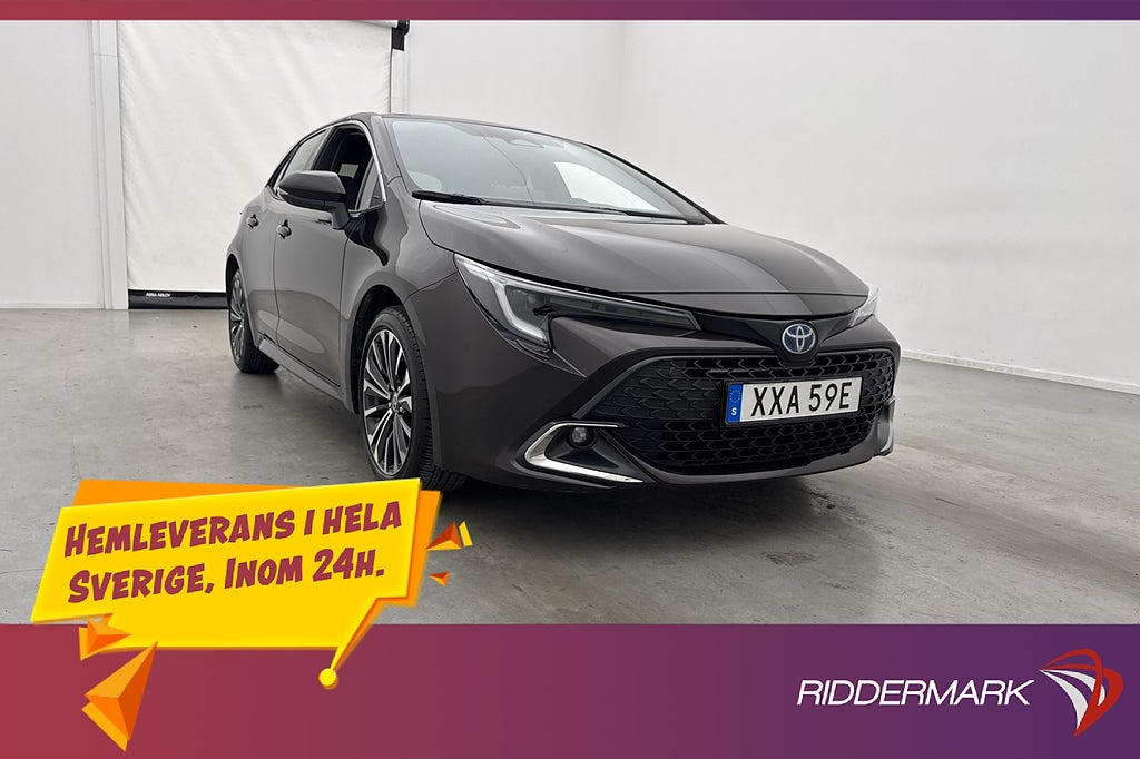 Toyota Corolla Hybrid e-CVT Style Plus MOMS Värmare Kamera
