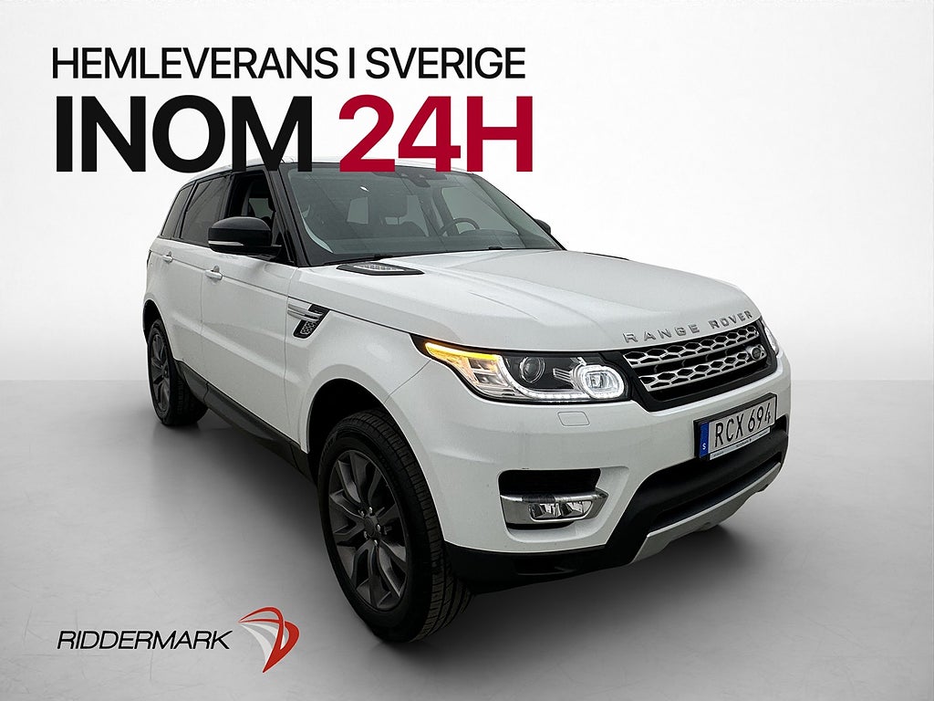 Land Rover Range Rover Sport 4WD 340hk HSE Pano Luftfjädring