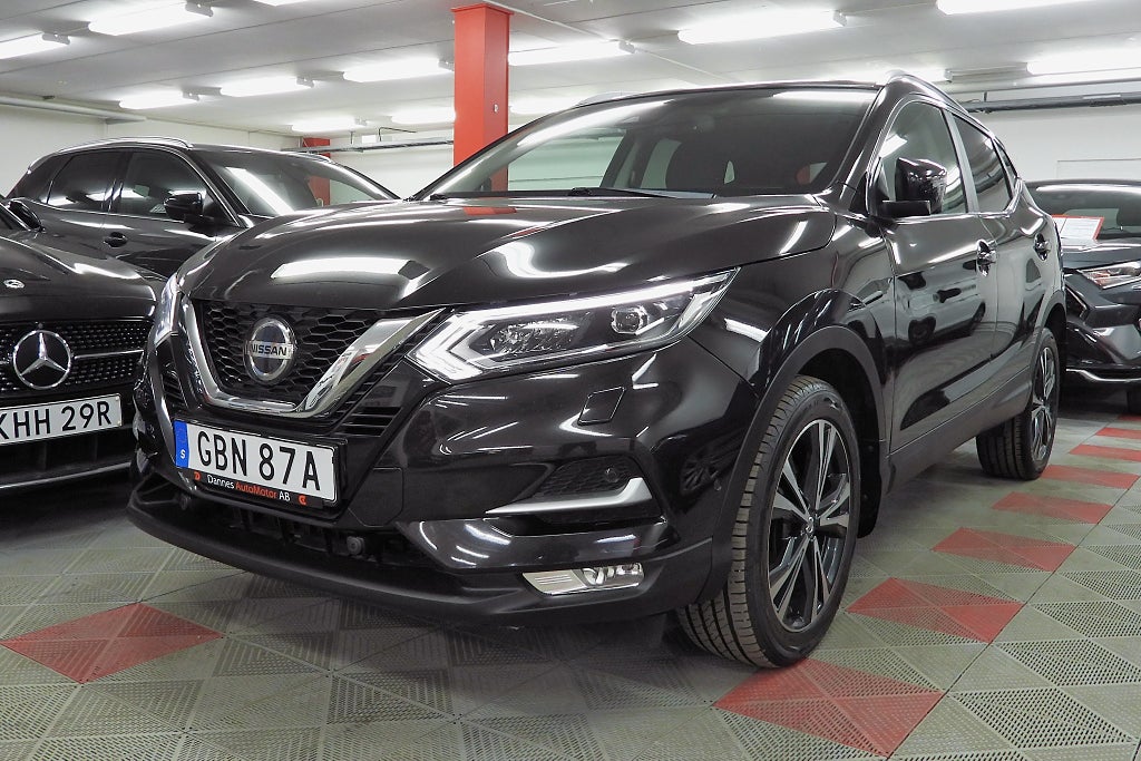 Nissan Qashqai 1.3 DIG-T Tekna 360° kam Adaptive Farthållare SoV Hjul
