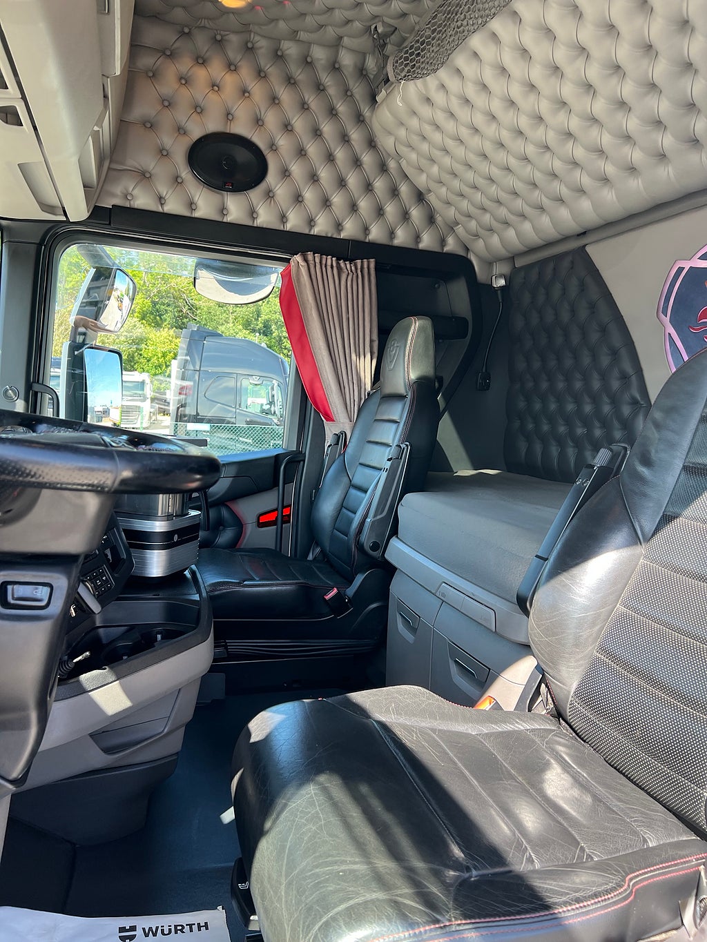Scania S730 V8 6x2 Dragbil, Hydraulik, Klädd inredning