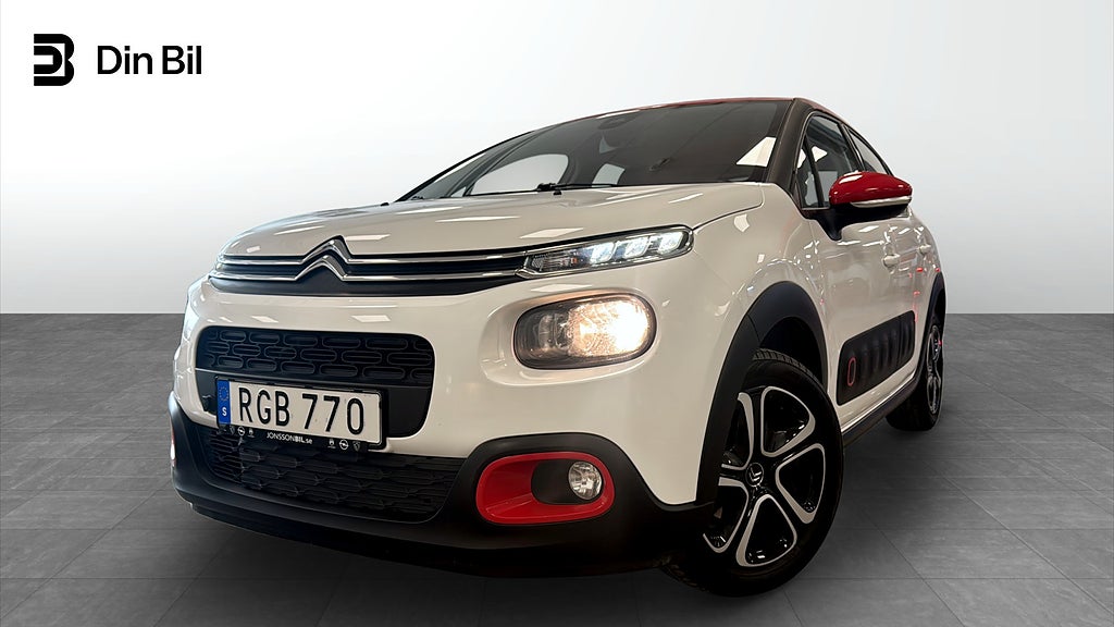 Citroën C3 1.2 Puretech EAT 110 Feel/P-sensorer/M-värmare
