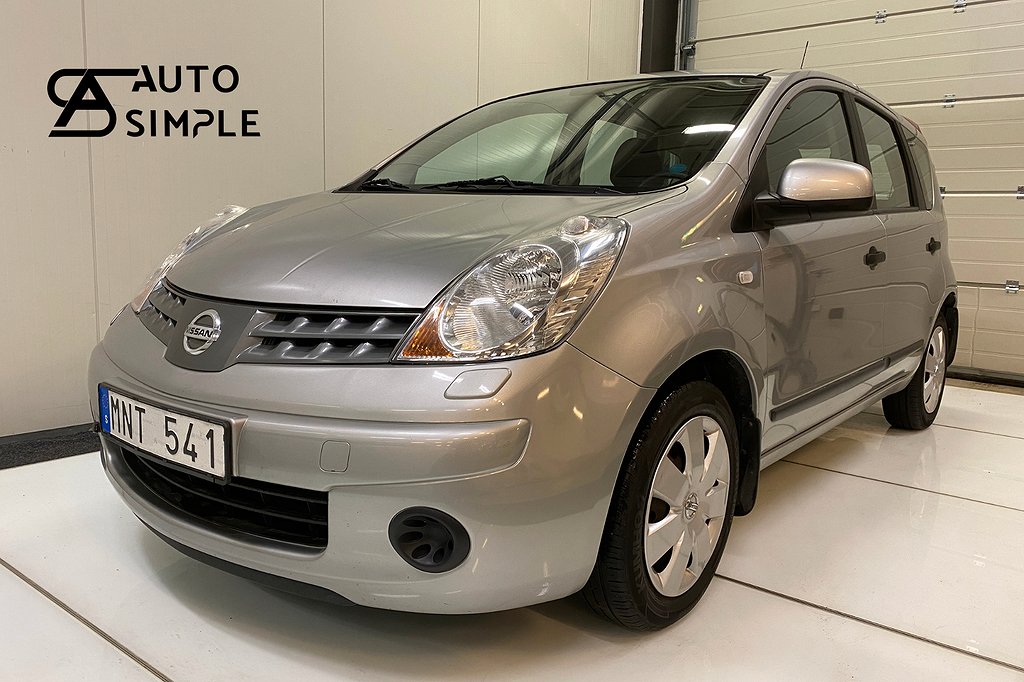 Nissan Note 1.4 Besiktigad Ny Servad LågaMil Välvårdad 88hk