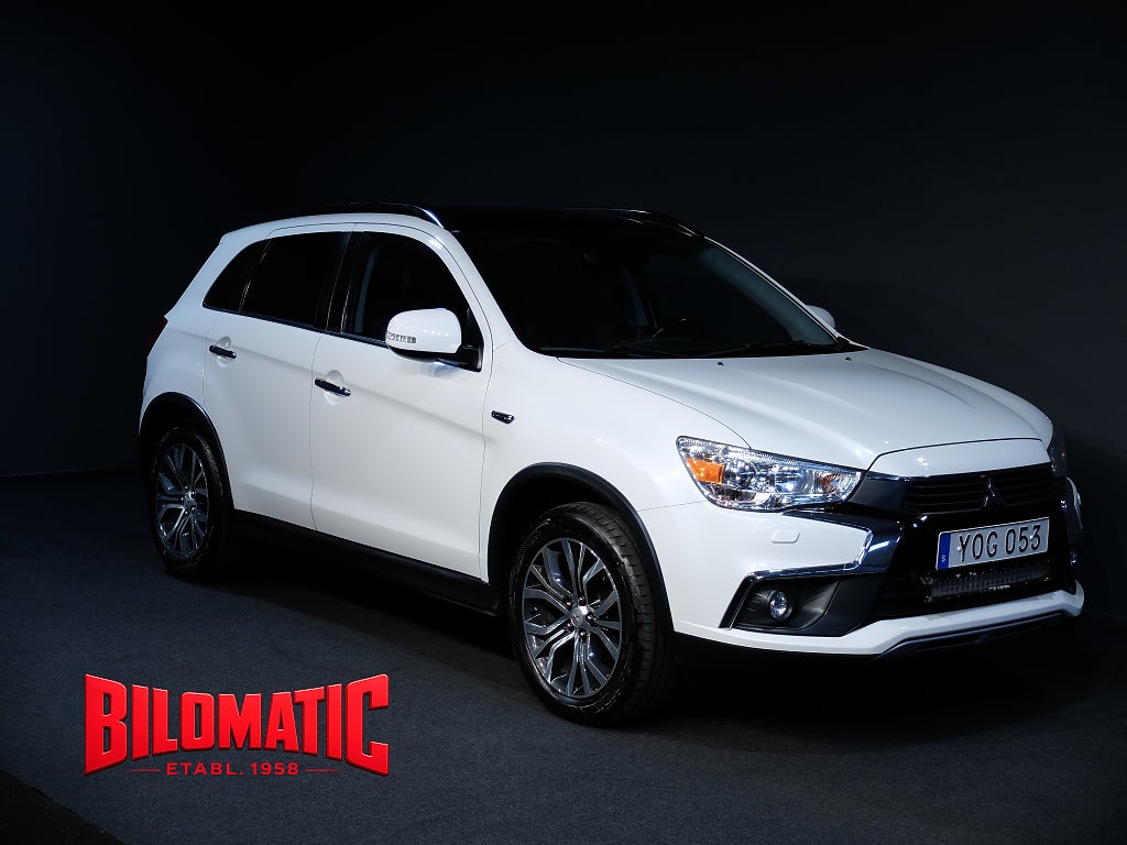 Mitsubishi ASX 2,2D AUT 4WD Business NAV Panorama Skinn Drag Motorvärm