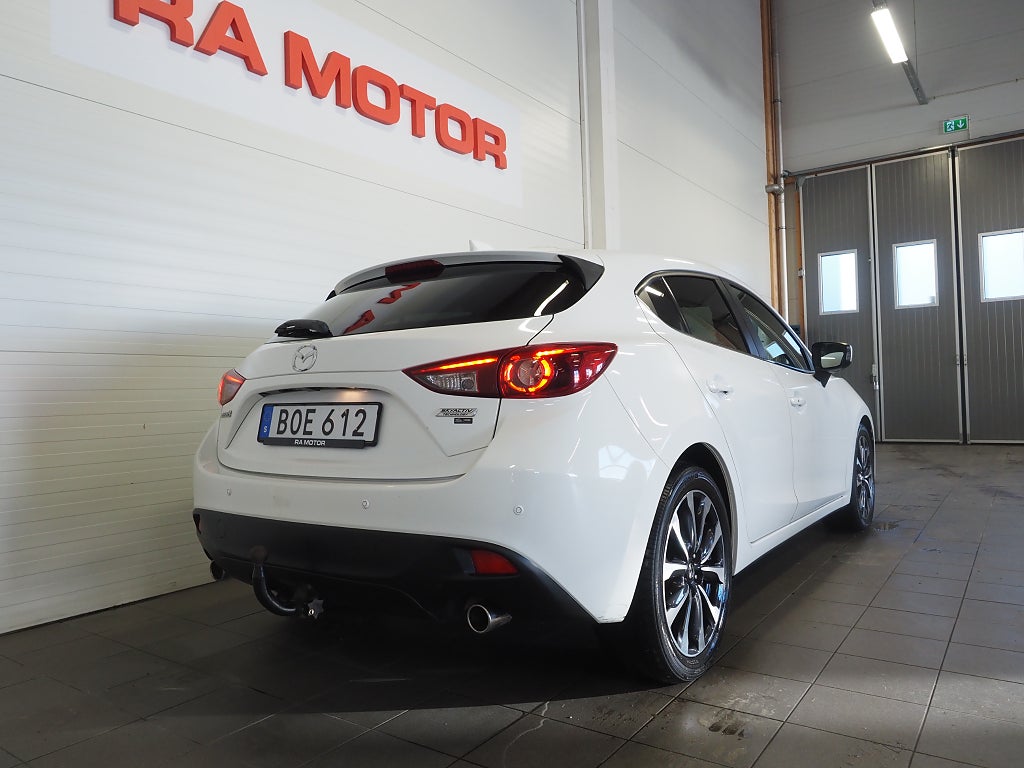 Mazda 3 Sport 2.2 150hk SKYACTIV-D Optimum |Drag|Skinn|HUD|Navi