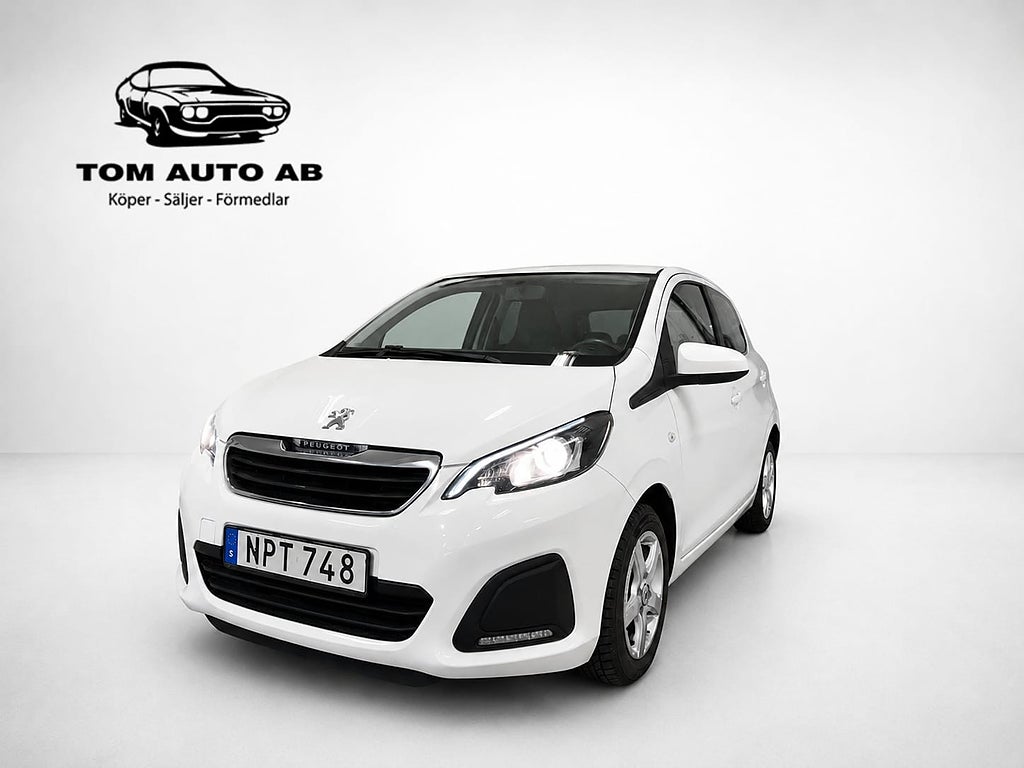 Peugeot 108 5-dörrar 1.0 VTi Snål körning Ränta 1,95%