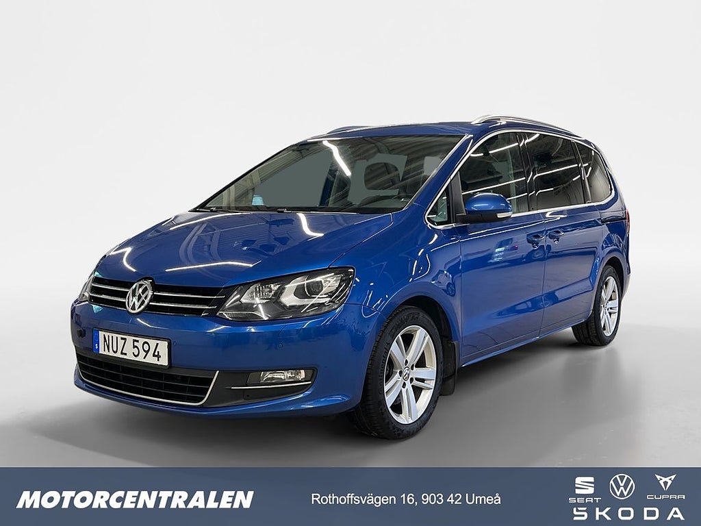 Volkswagen Sharan 7sits 2.0TDI 4Motion 184HK/Drag/Värmare...