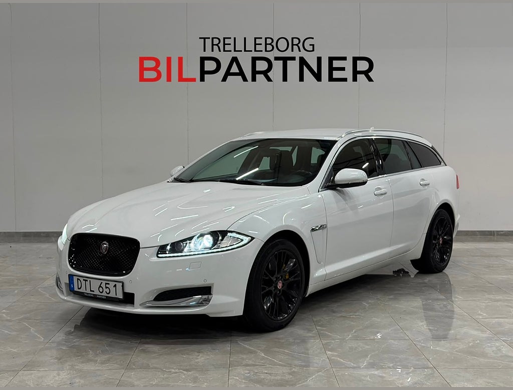 Jaguar XF Sportbrake 2.2 TDi4 | Skinn | Drag | Navi
