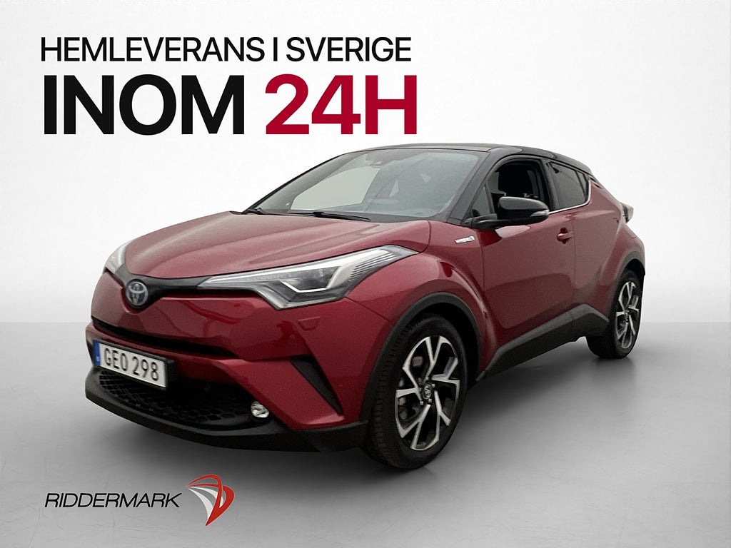 Toyota C-HR Hybrid X-Edition JBL Kamera Skinn Rattvärme Navi