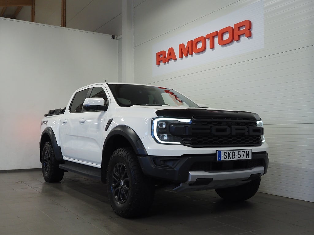 Ford Ranger Raptor 3,0L V6 Bi-turbo 292hk Aut 360-kam B&O Drag Moms