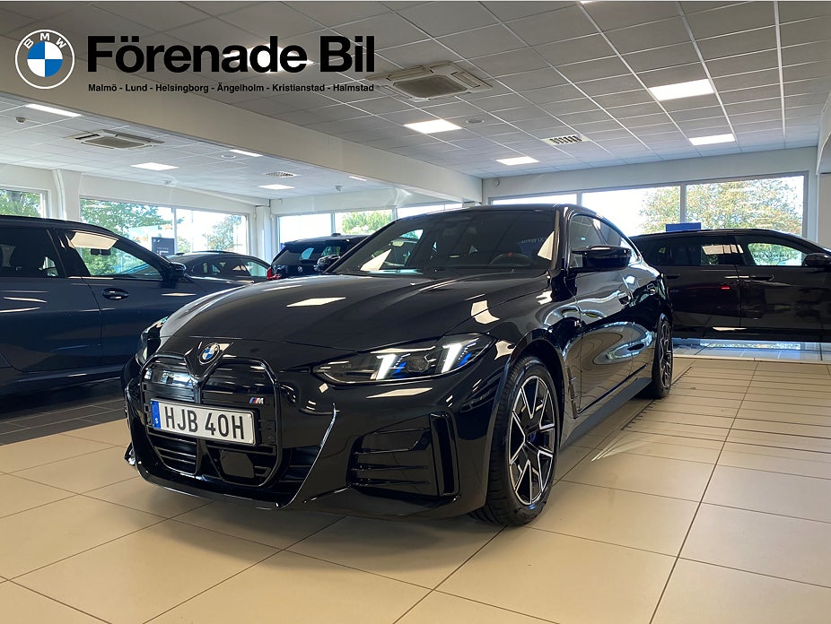 BMW i4 M60 xDrive HiFi-högtalarsystem Head up-display Drag