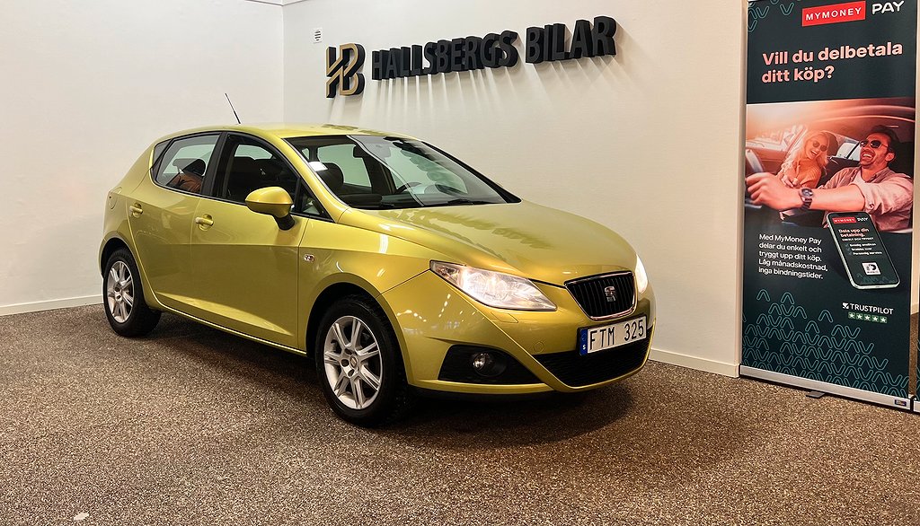 Seat Ibiza 5-dörrar 1.4 Style nyservad/Nybesiktad 