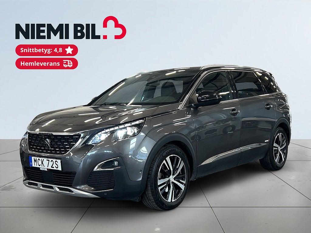 Peugeot 5008 1.5 BlueHDi 130 S&V-hjul/Carplay/360/Mvärm/Drag/7-sits