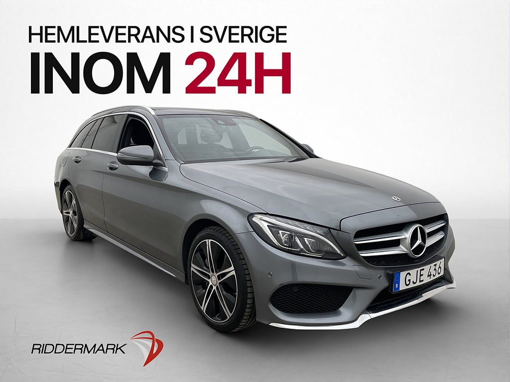 Mercedes-Benz C 220 d AMG Line Pano Burmester Drag Kamera