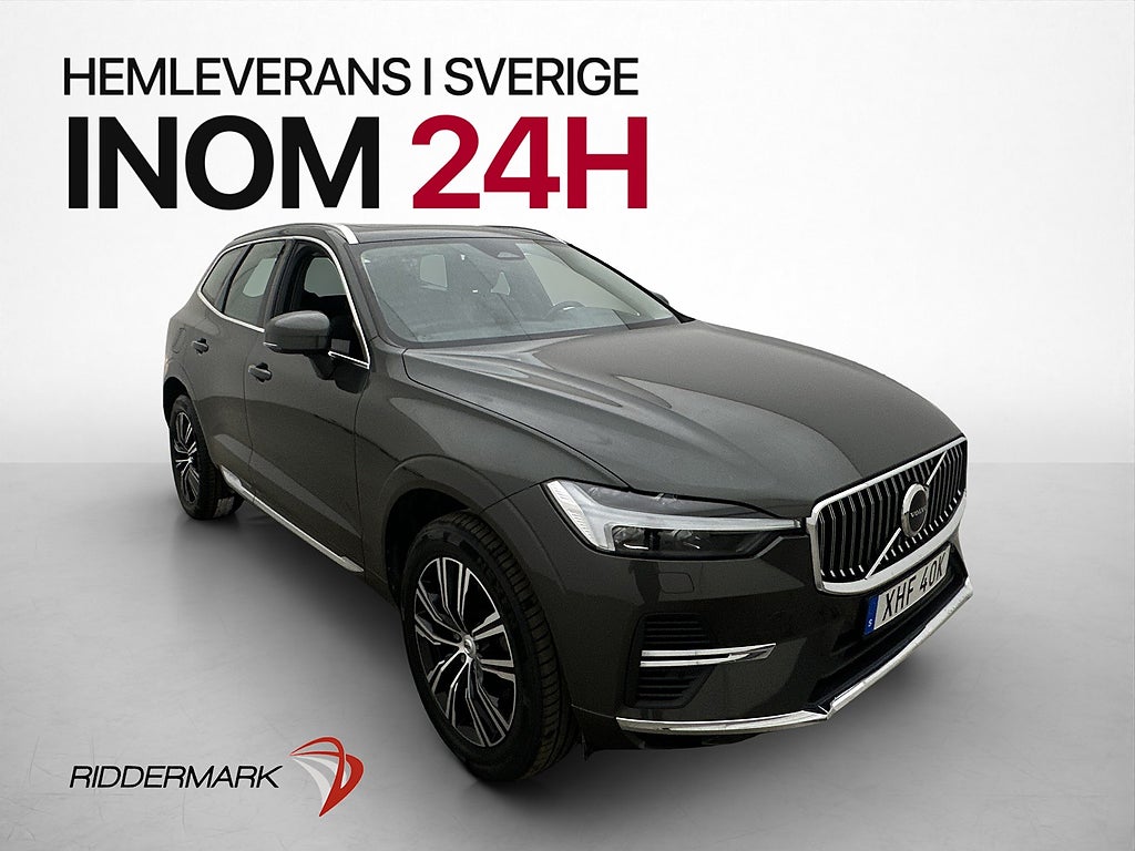 Volvo XC60 T6 350hk AWD Inscription Pano Värmare Skinn Drag