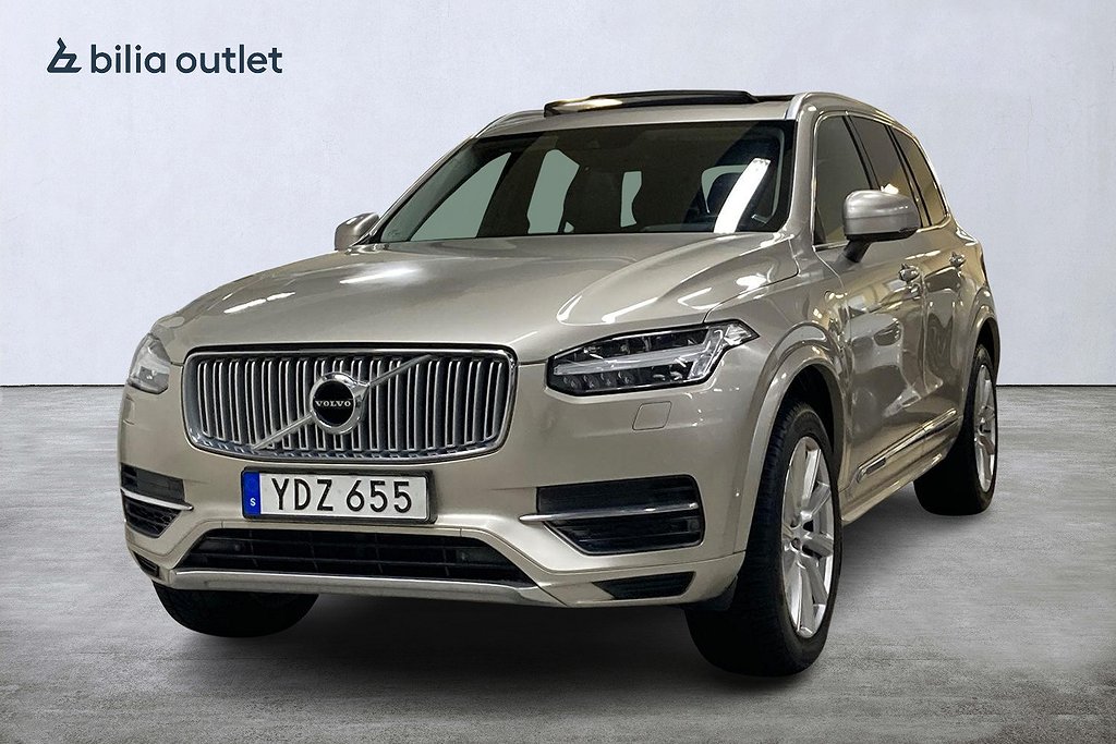 Volvo XC90 T8 TwEn AWD Inscription 7-sits 407hk Pano Drag