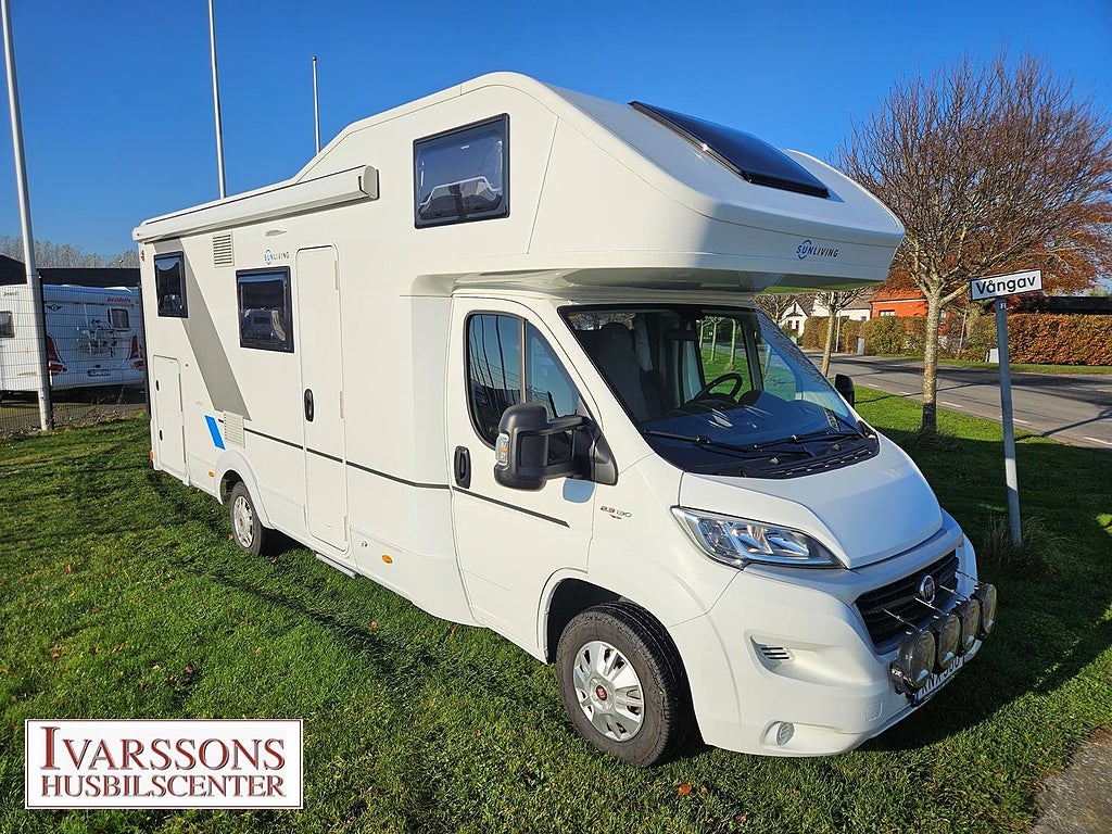 Sun Living A 75 DP / 6st bälte och sovplatser