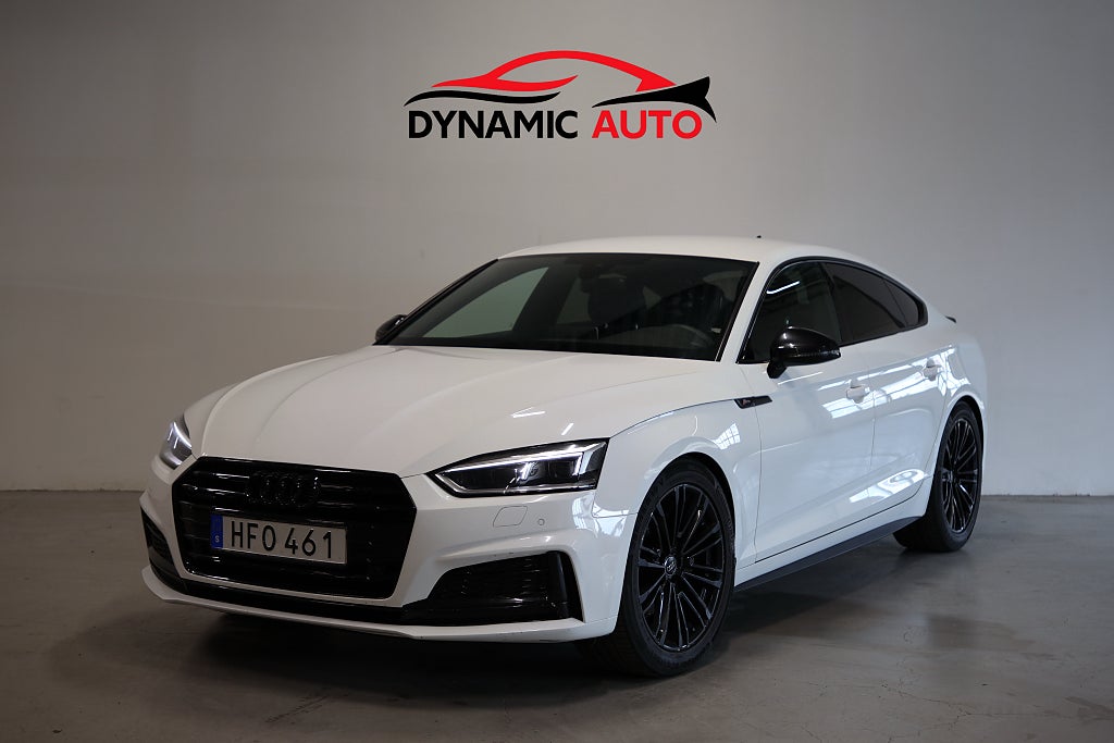 Audi A5 Sportback 2.0 TDI Quattro , S line-Cockpit-Dragkrok-