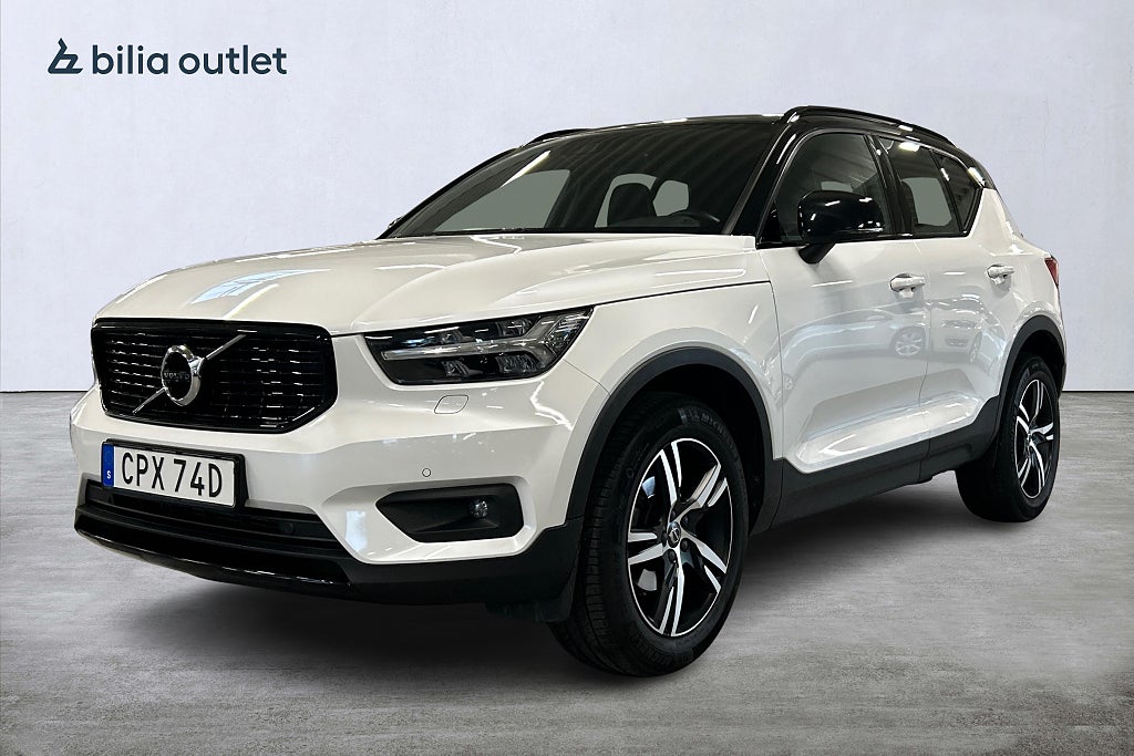 Volvo XC40 T2 FWD R-Design 129hk Drag H/K Backkamera Carplay BLIS