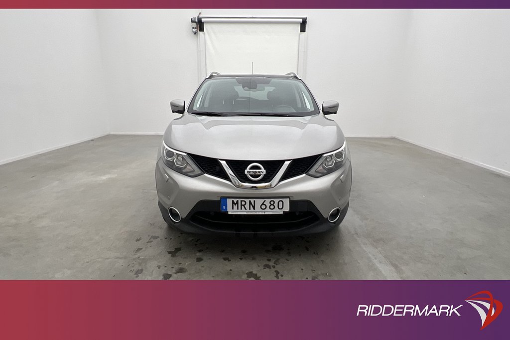 Nissan Qashqai 1.6 dCi 130hk Tekna Pano 360 Navi Skinn Drag