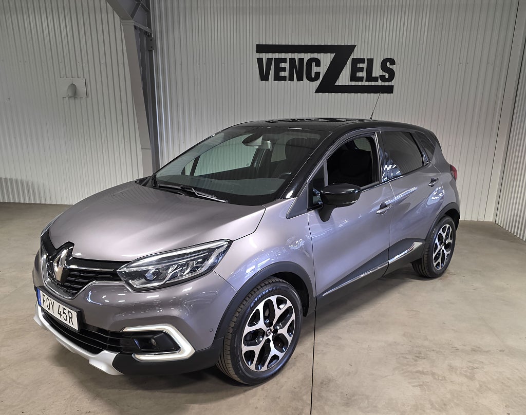Renault Captur 1.3 TCe Intens Aut Drag GPS Kamera 1 ägare Låg skatt