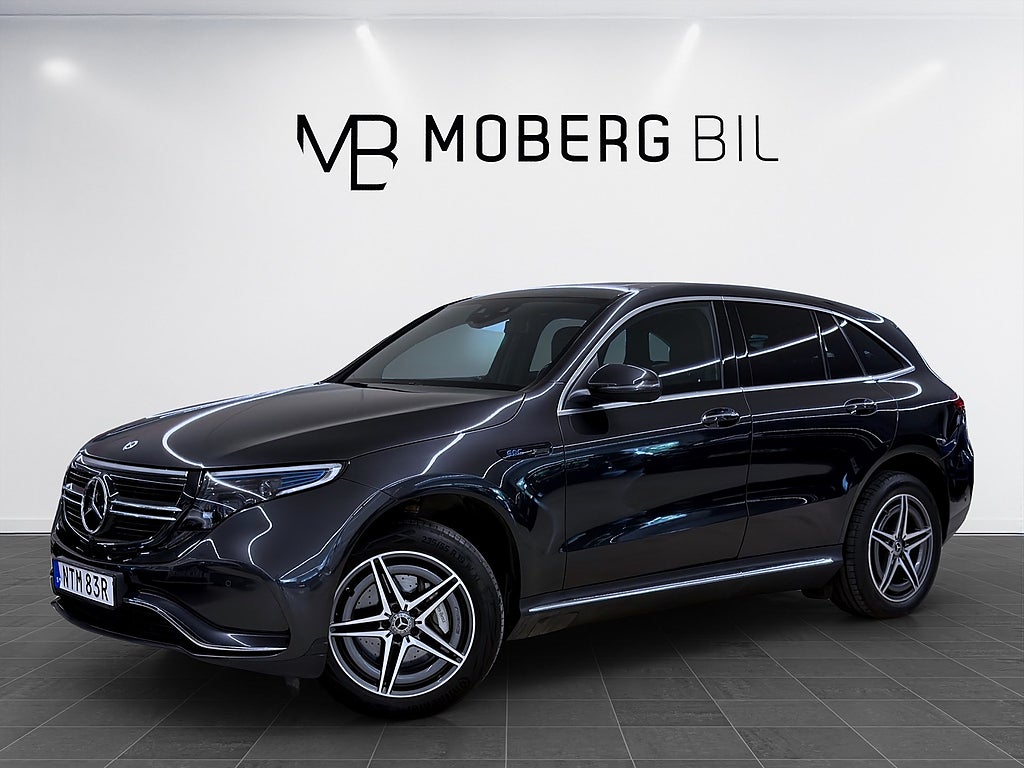 Mercedes-Benz EQC 400 408hk Helg på Moberg! AMG Navi B-Kamera Drag