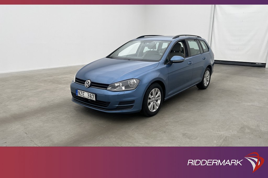 Volkswagen Golf Sportscombi TDI 105hk D-Värm Sensorer Drag